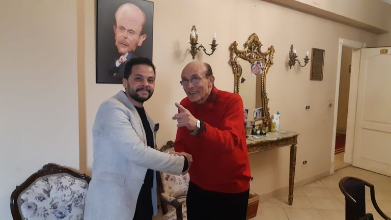 محمد صبحي خلال دورة العام الماضي للمهرجان - صورة أرشيفية