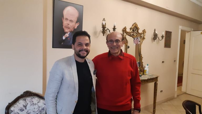 محمد صبحي خلال دورة العام الماضي للمهرجان - صورة أرشيفية