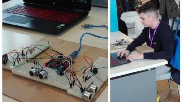 مراهق إيطالي يبتكر حزاما لمساعدة المكفوفين أثناء الحركة - صورة أرشيفية