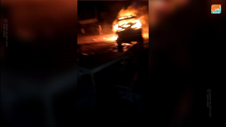 موقع انفجار مدينة المخا التابعة لمحافظة تعز اليمنية