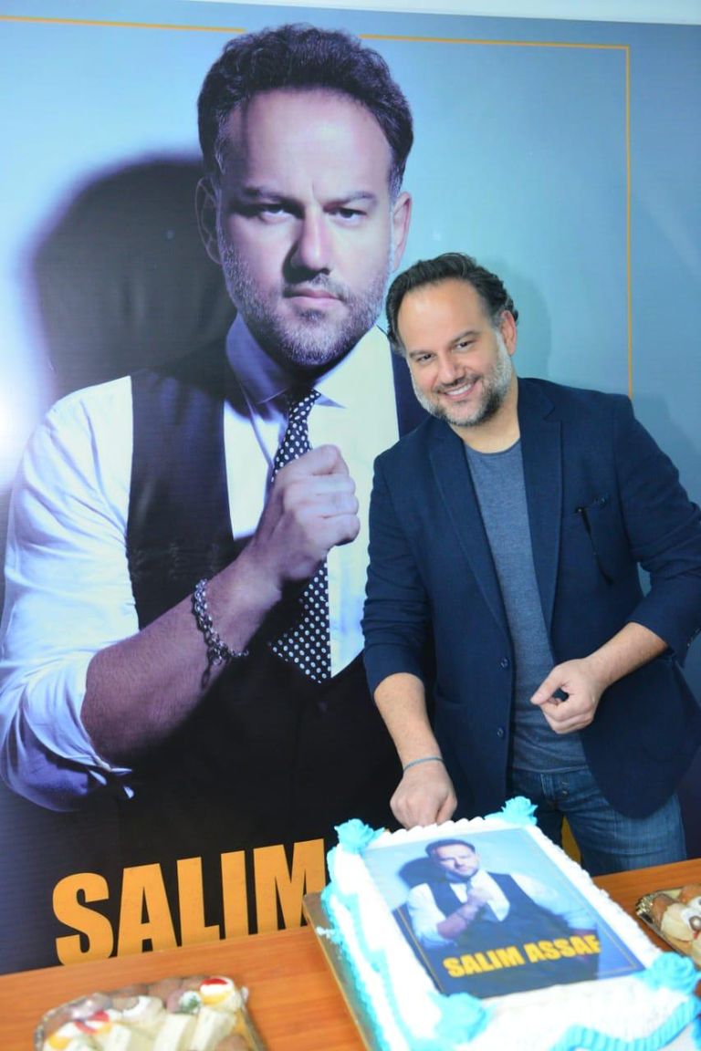 المطرب والملحن اللبناني سليم عساف يشيد بحفاوة الاستقبال في مصر