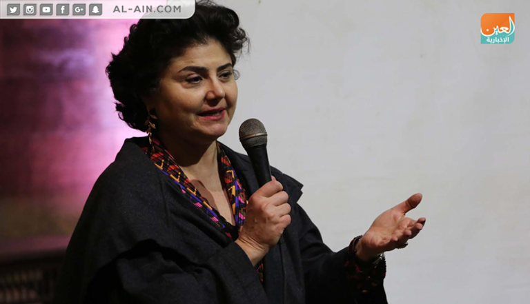 إنعام كجه جي في بيت السناري بالقاهرة