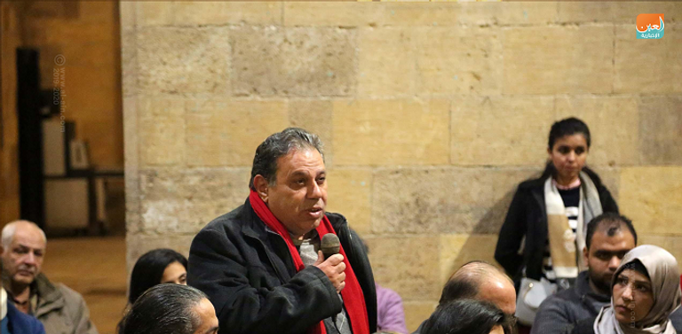 إنعام كجه جي في بيت السناري بالقاهرة