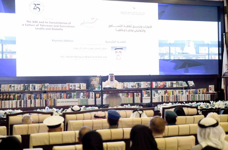 الشيخ نهيان بن مبارك آل نهيان وزير التسامح الإماراتي