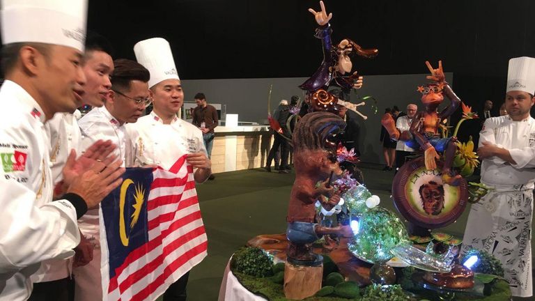 ماليزيا فازت بدورة 2019 من كأس العالم لصنع الحلويات