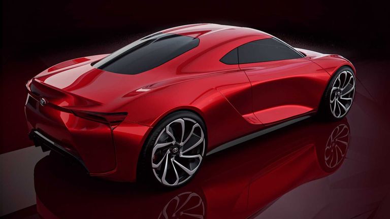 التصميم المستقبلي لموديل سوبرا الرياضي