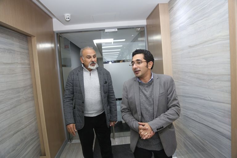 الممثل السوري جمال سليمان في ضيافة