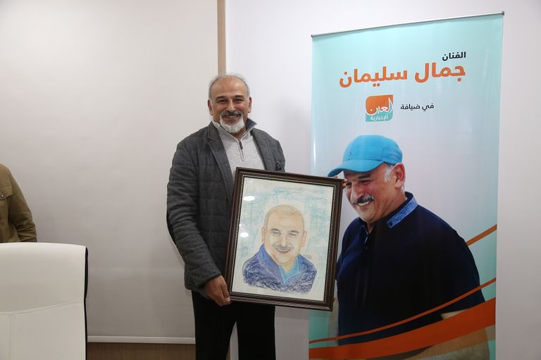 الممثل السوري جمال سليمان في ضيافة