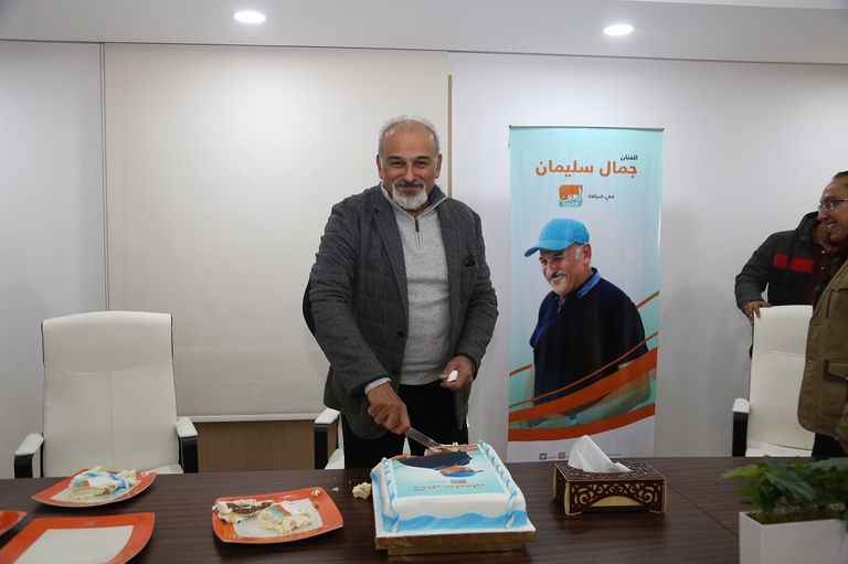 الممثل السوري جمال سليمان في ضيافة