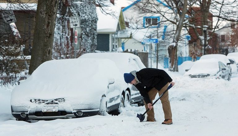 استمرار موجة البرد القارس في الغرب الأوسط الأمريكي