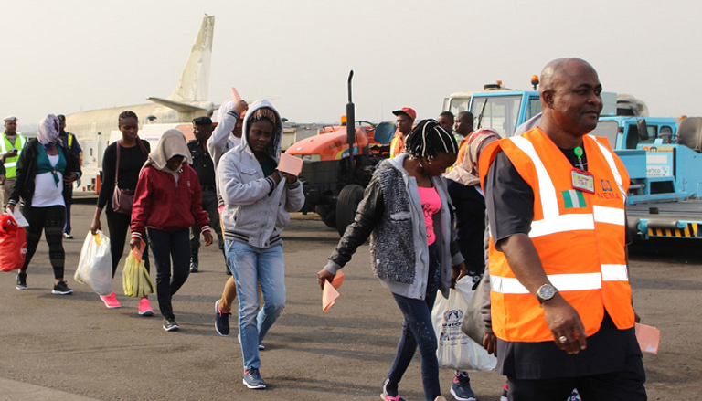 نقل لاجئين خارج ليبيا - صورة أرشيفية