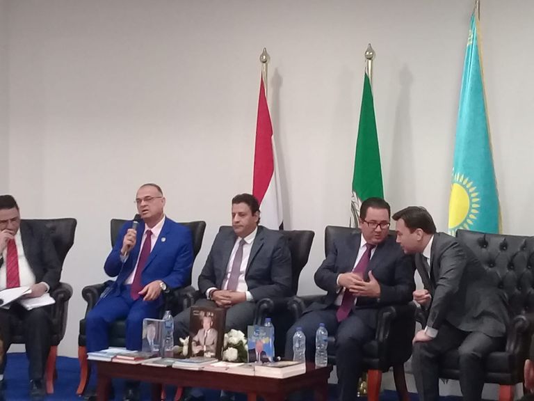 جانب من فعالية "العلاقات الثقافية بين مصر وكازاخستان"