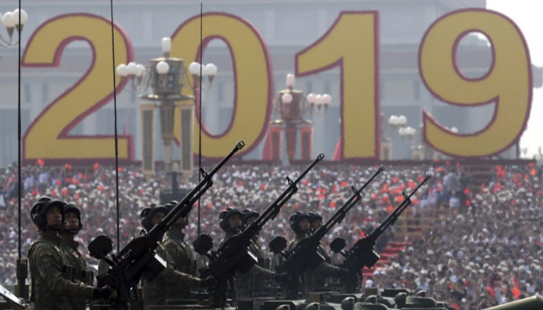 بكين نظمت أكبر عرض عسكري في تاريخها للاحتفال باليوم الوطني