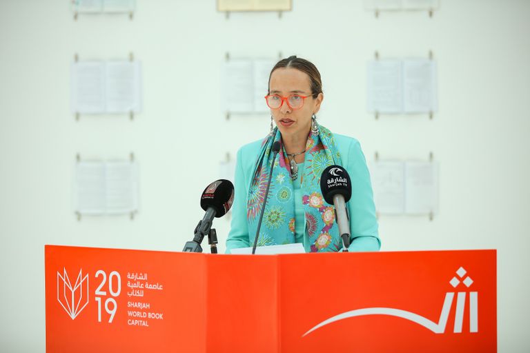 أحمد بن ركاض العامري رئيس هيئة الشارقة للكتاب