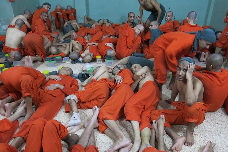 عناصر تابعة لتنظيم داعش الإرهابي - أرشيفية