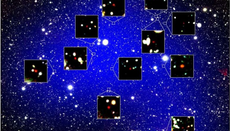عنقود المجرات الأقدم في الكون