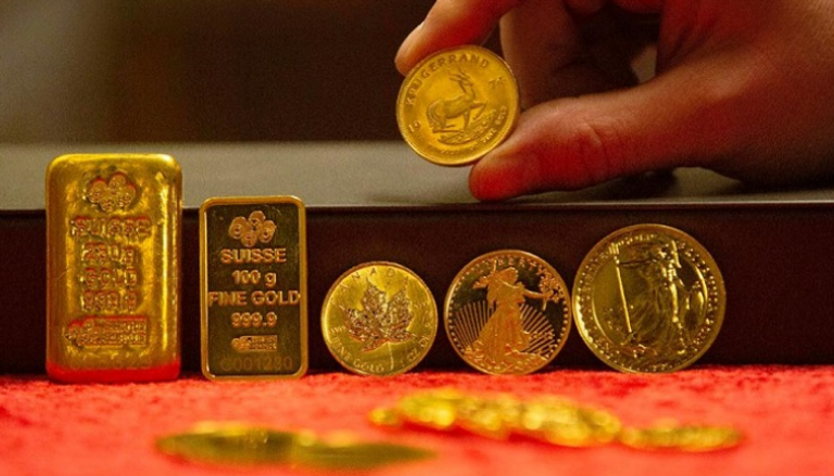 هبوط أسعار الذهب 