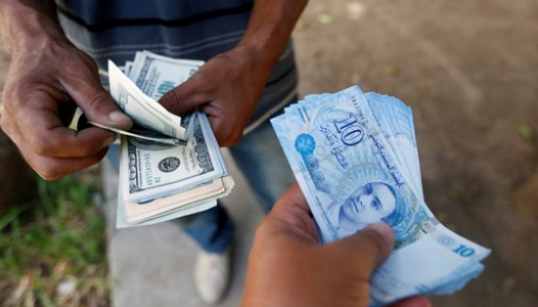 الدينار التونسي في مواجهة الدولار