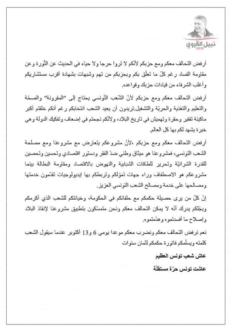 المرشح الرئاسي في تونس نبيل القروي