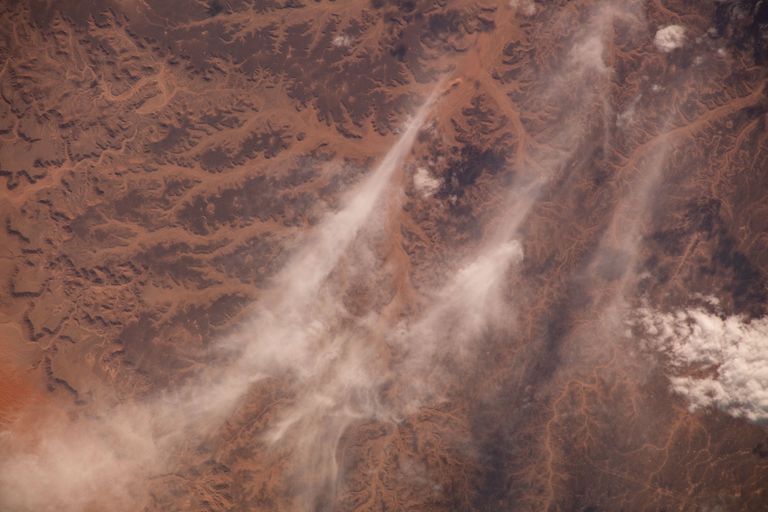 هزاع المنصوري يوثق لحظاته على متن محطة الفضاء الدولية