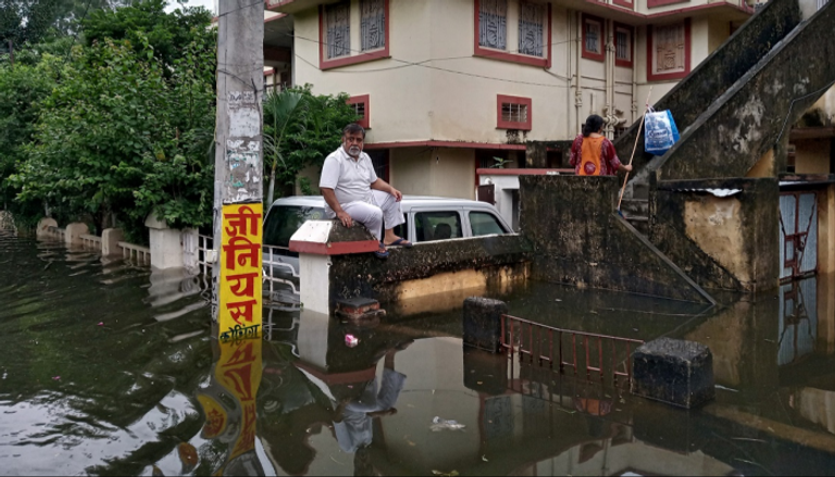 الأمطار الغزيرة دمرت أكثر من 800 منزل في ولاية أوتار براديش