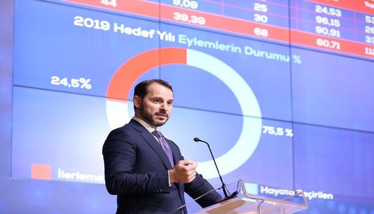 وزير المالية التركي بيرات البيرق - رويترز