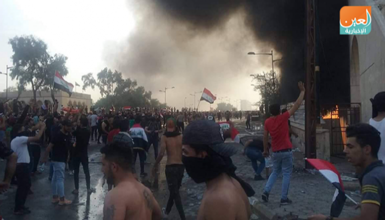المظاهرات الاحتجاجية في بغداد 