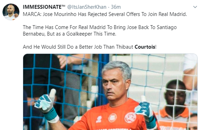 تيبو كورتوا حارس ريال مدريد