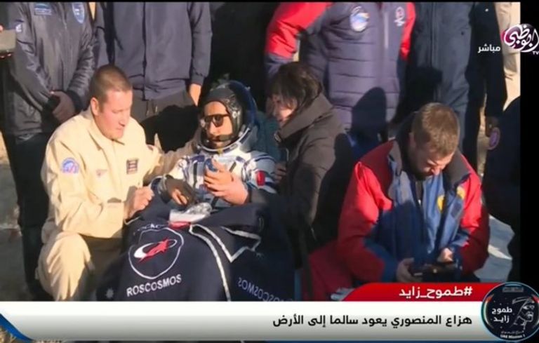 رائد الفضاء الإماراتي هزاع المنصوري