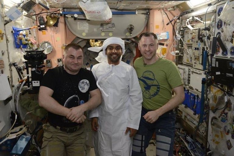 هزاع المنصوري أول رائد فضاء إماراتي