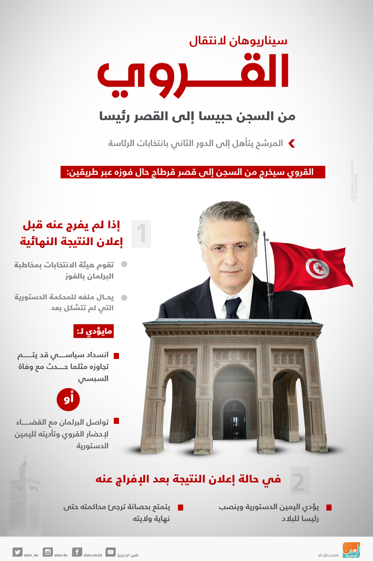 المرشح لانتخابات الرئاسة التونسية نبيل القروي