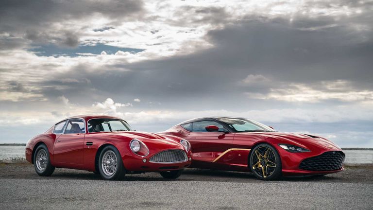 موديلات أستون مارتن DBS GT Zagato وDB4 GT Zagato