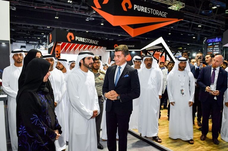 حمدان بن محمد يفتتح أسبوع جيتكس للتقنية بدورته التاسعة والثلاثين