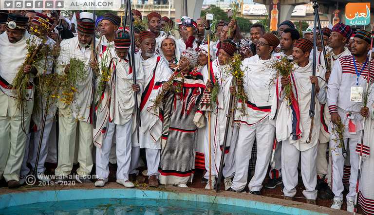 جانب من الاحتفالات بمهرجان إريتشا 