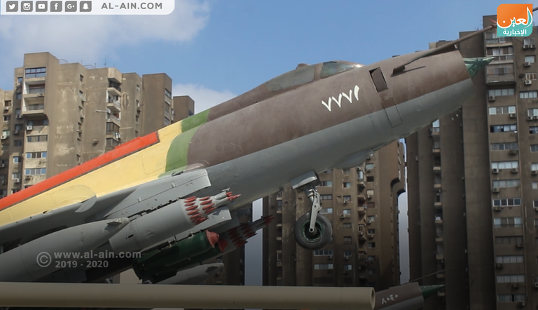 الأسلحة المصرية المنتصرة في بانوراما حرب أكتوبر أسلحة إسرائيل