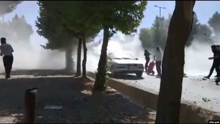 احتجاجات ليل السبت في جنوب غرب إيران