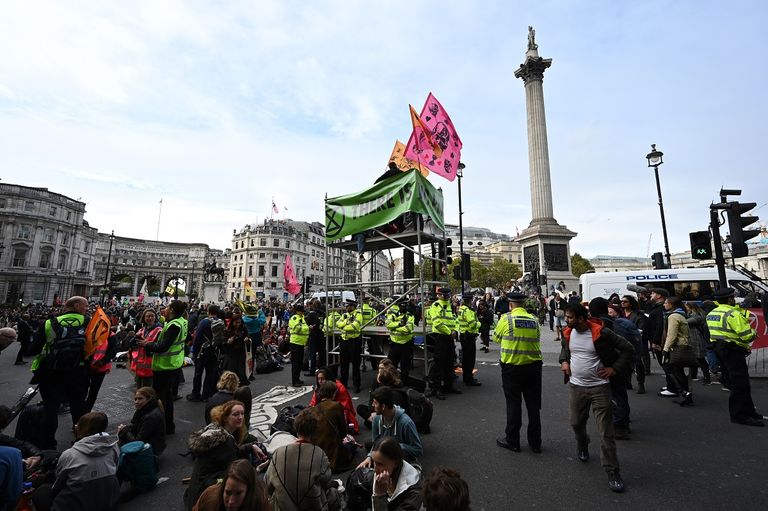 متظاهرون من أجل المناخ في مدينة ملبورن الأسترالية