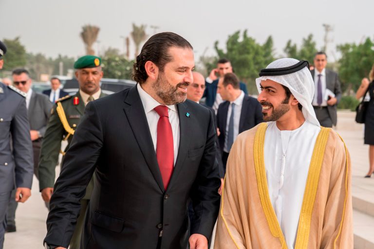 سعد الحريري يزور واحة الكرامة