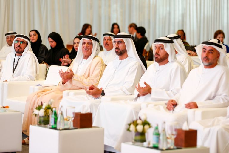 الشيخ سعود بن صقر القاسمي يلقي كلمته في افتتاح المؤتمر