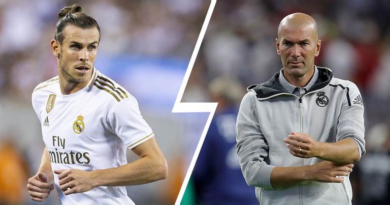 زيدان وبيل جاريث بيل لاعب الريال