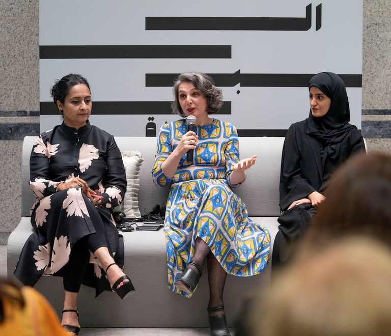 لقاء إعلامي في ديوان وزارة الثقافة وتنمية المعرفة الإماراتية بأبوظبي