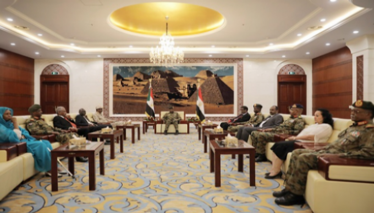 اجتماع سابق للمجلس السيادي السوداني