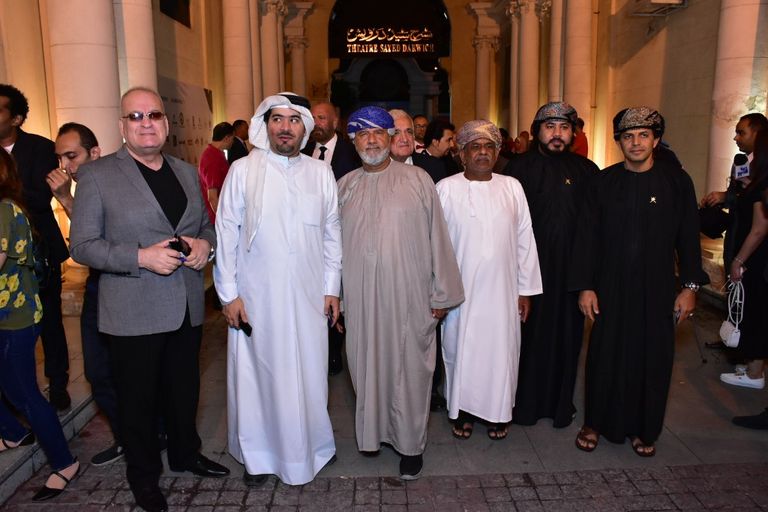 الفنانة المصرية وفاء عامر مع زوجها المنتج محمد فوزي