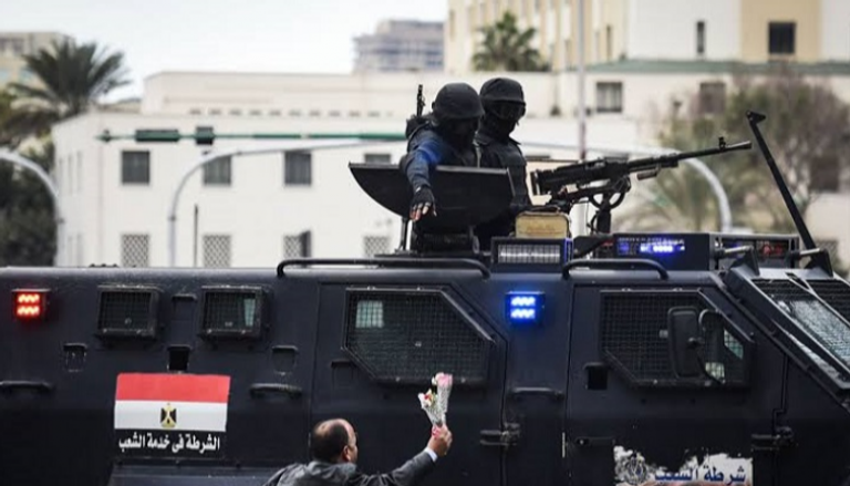 انتشار ملحوظ لقوات الأمن المصرية في شوارع القاهرة - أرشيفية