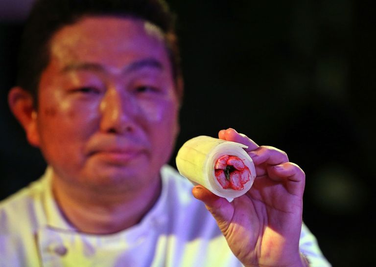 السوشي يعد وجبة صحية متكاملة