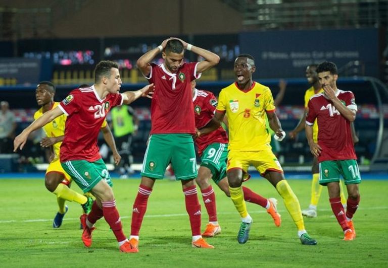 عبدالرزاق حمدالله مهاجم منتخب المغرب