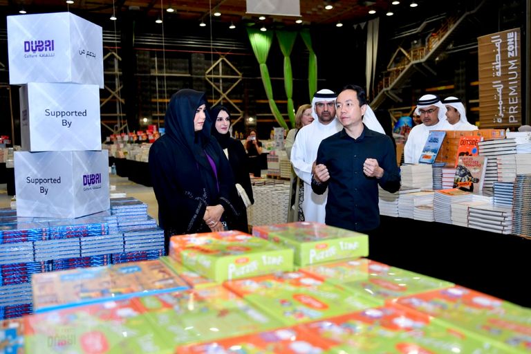 الشيخة لطيفة بنت محمد بن راشد آل مكتوم افتتحت المعرض