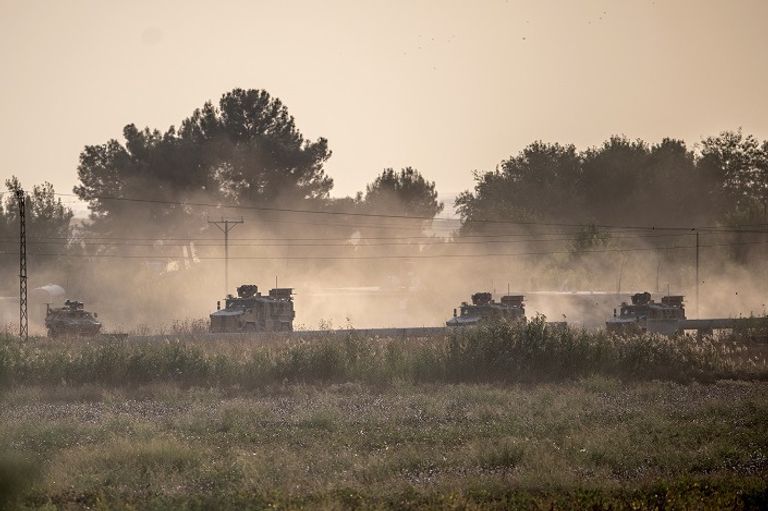 قوات تركية تشن عدوانها على الشمال السوري