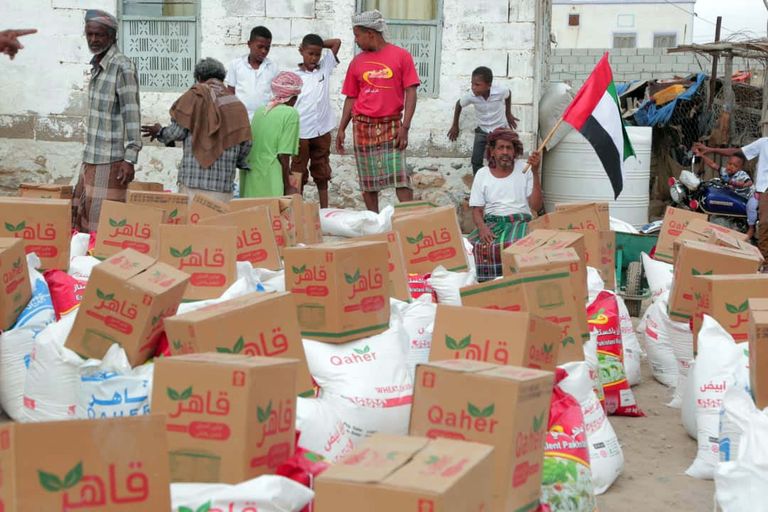 مساعدات إماراتية لليمن 