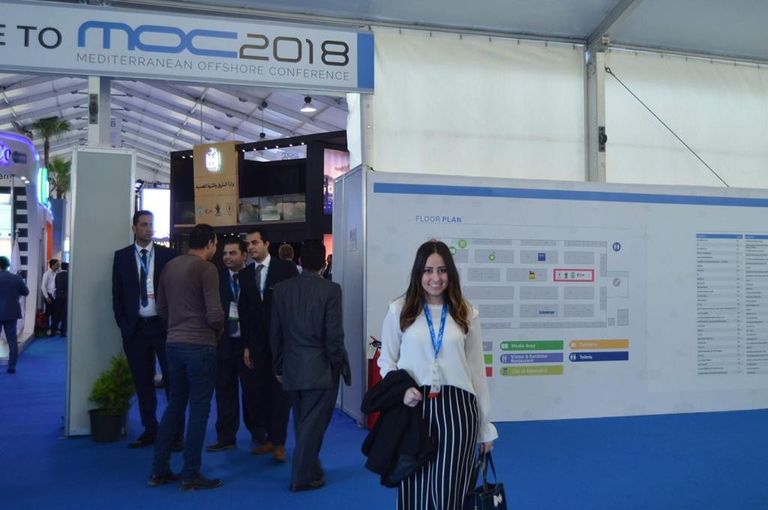 إنجي عادل أول مهندسة بحرية مصرية
